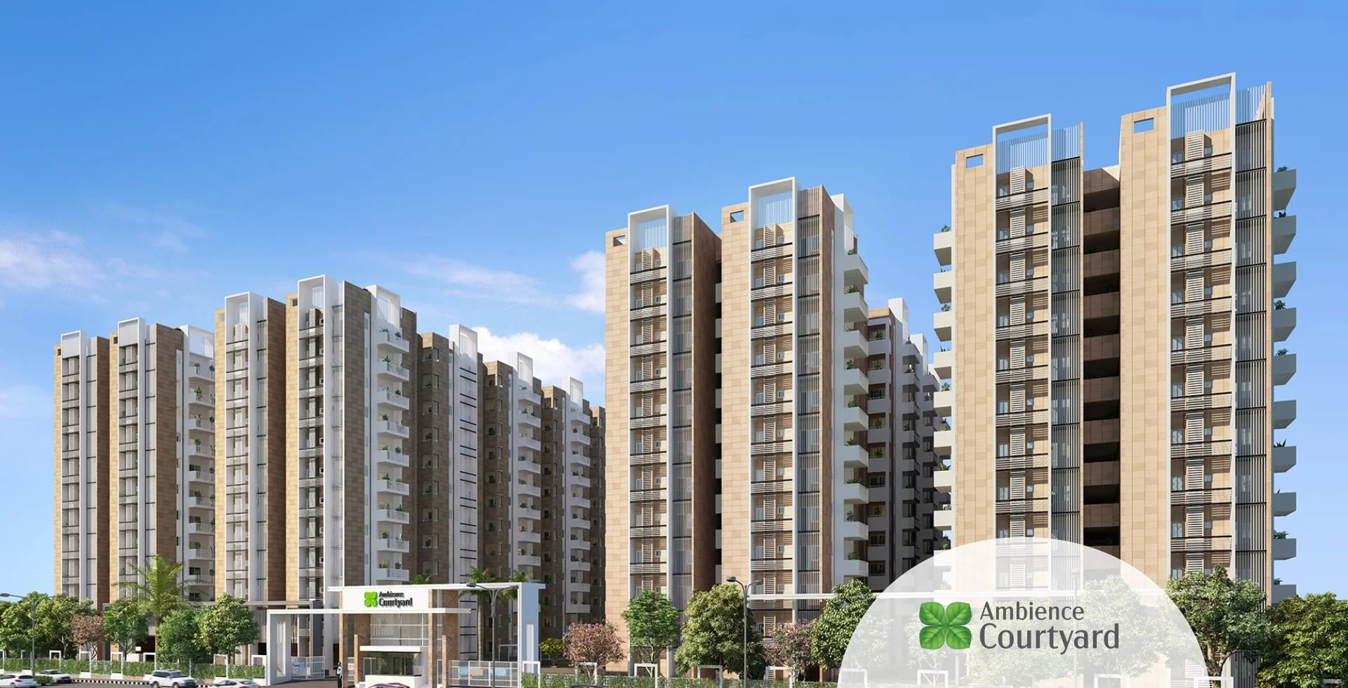 Sukhii courtyard banner